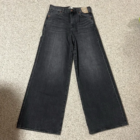 Madewell NWT Super-Wide Leg Jeans - Picture 4 of 5